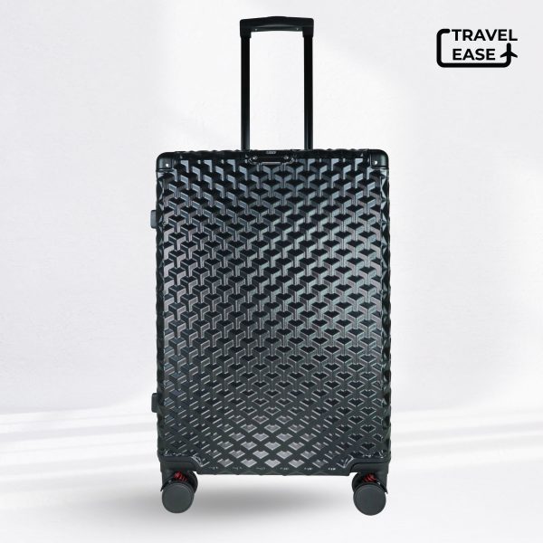 Travel Ease Suitcase Luggage Marrakech 24 inch Black (Medium)
