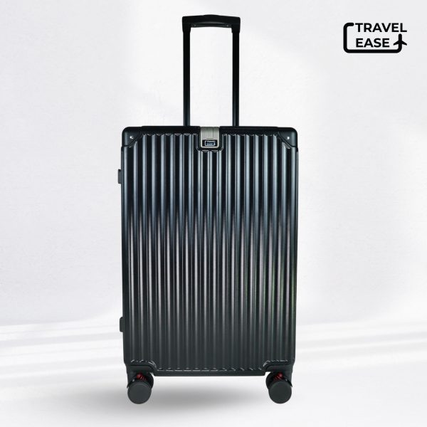 Travel Ease Suitcase Luggage Oslo 24 inch Black (Cabin)