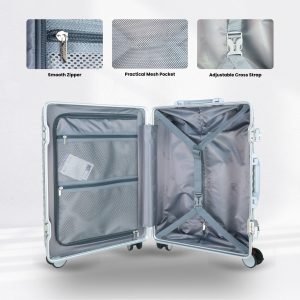 Travel Ease Suitcase Marrakech 24 inch Dark Grey (Medium) - Image 4