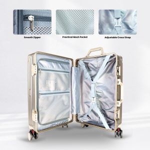 Travel Ease Suitcase Oslo 24 inch Black (Medium) - Image 4