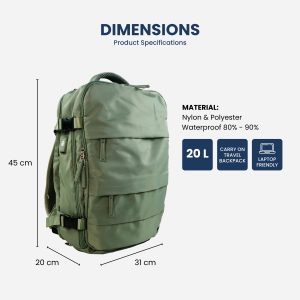 Travel Ease Soeta Backpack - Blue - Image 3