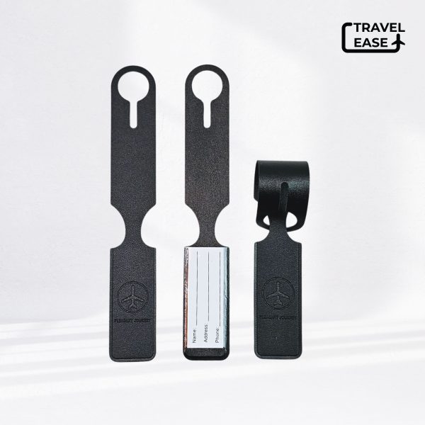 Travel Ease Eco Luggage Tag Black