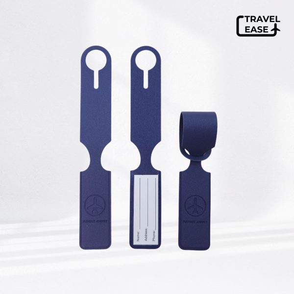 Travel Ease Eco Luggage Tag Navy