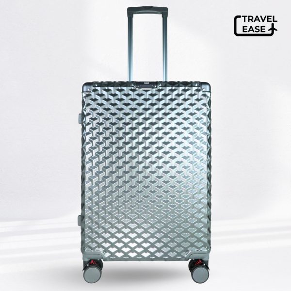 Travel Ease Suitcase Luggage Marrakech 24 inch Dark Grey (Medium)