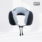 Travel Ease Neck Pillow Bantal Leher Black