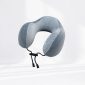 Travel Ease Neck Pillow Bantal Leher Grey 2