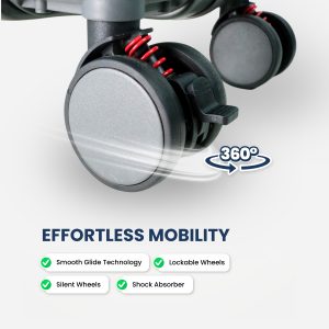 Travel Ease Suitcase Marrakech 24 inch Dark Grey (Medium) - Image 5