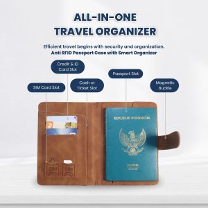 Travel Ease Passport - Brown Standart - Image 3