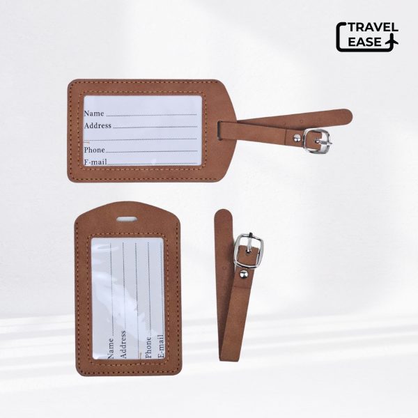 Travel Ease Baiyun Luggage Tag Dark Brown