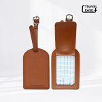 Travel Ease Doha Luggage Tag Dark Brown