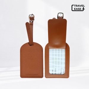 Travel Ease Doha Luggage Tag Dark Brown