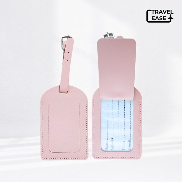 Travel Ease Doha Luggage Tag Light Pink