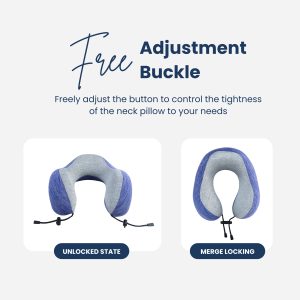 Travel Ease Neck Pillow - Pink - Image 3