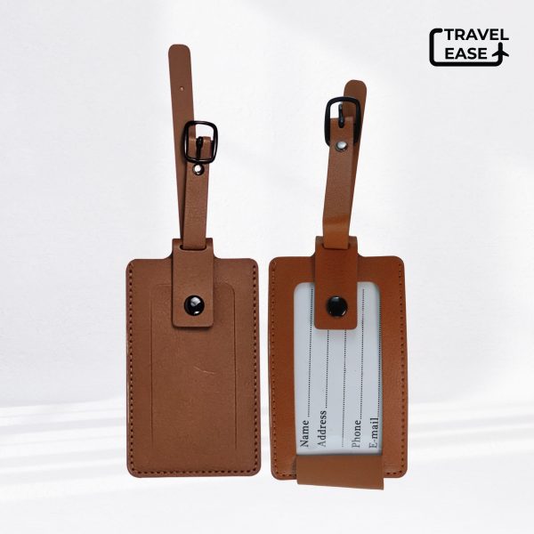 Travel Ease Incheon Luggage Tag Brown