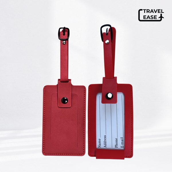 Travel Ease Incheon Luggage Tag Red
