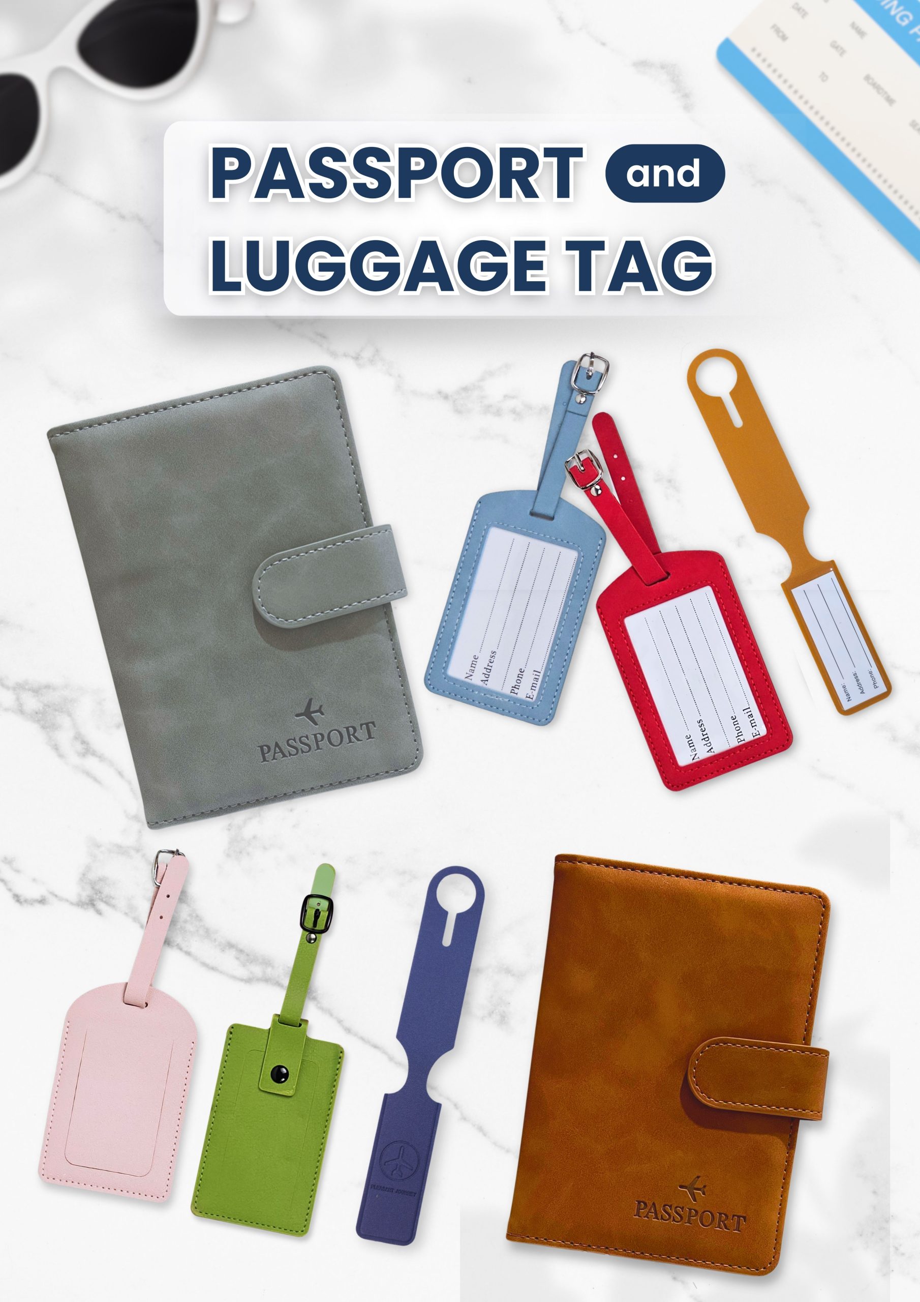 High Quality Passport & Luggage Tag 1
