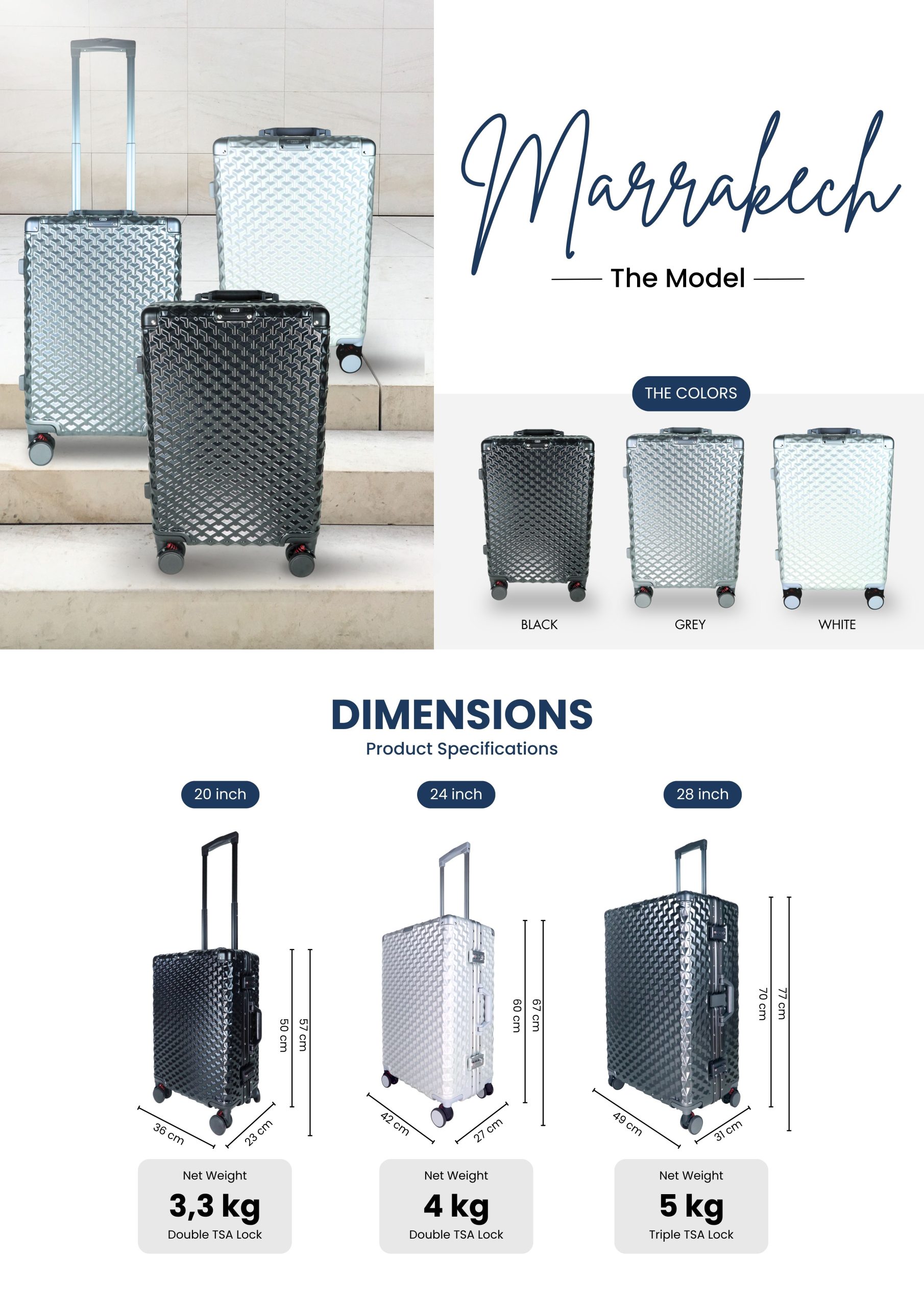 High Quality Suitcase Marrakech 1