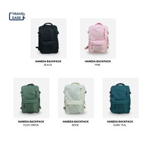 Travel Ease Haneda Backpack - Beige - Image 8