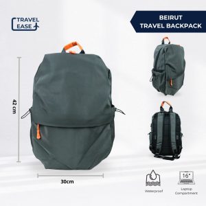 Travel Ease Beirut Backpack - Black - Image 3