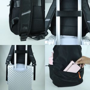 Travel Ease Beirut Backpack - Black - Image 5