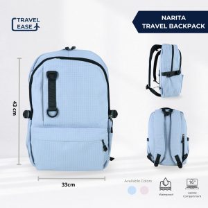 Travel Ease Narita Backpack - Pink - Image 3