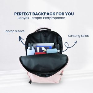 Travel Ease Narita Backpack - Pink - Image 4