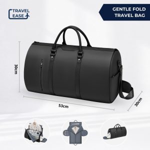 Travel Ease Gentle Fold Travel Bag - Black - Image 3