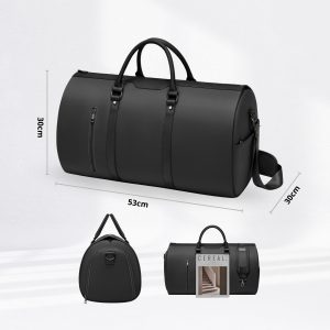Travel Ease Gentle Fold Travel Bag - Black - Image 6