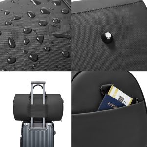 Travel Ease Gentle Fold Travel Bag - Black - Image 9